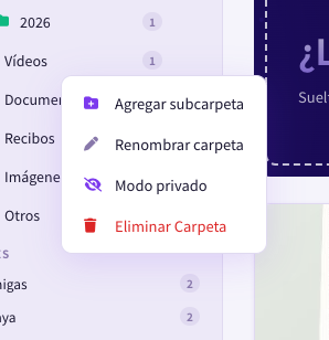 Modo privado